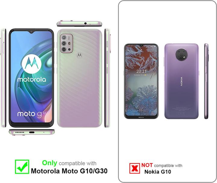Actual product image Cadorabo TPU Frosted cover (Motorola Moto G10, Motorola Moto G30)