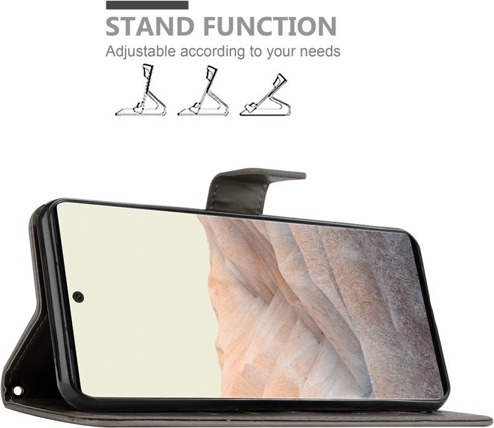 Actual product image Cadorabo Flower Book cover (Google Pixel 6 Pro)