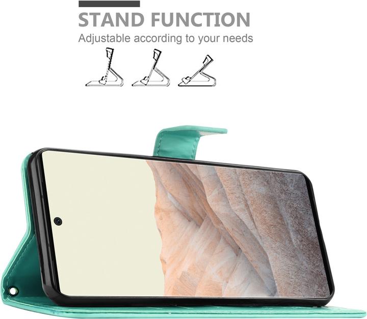 Actual product image Cadorabo Flower Book cover (Google Pixel 6 Pro)