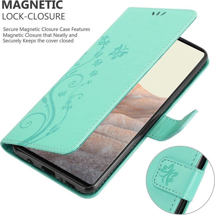 Actual product image Cadorabo Flower Book cover (Google Pixel 6 Pro)