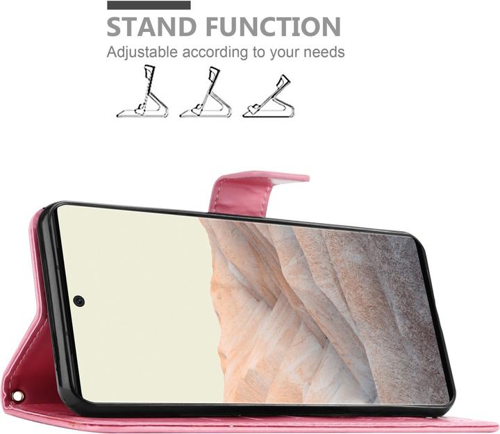 Actual product image Cadorabo Flower Book cover (Google Pixel 6 Pro)