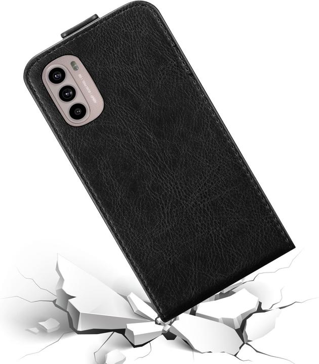 Actual product image Cadorabo Flip like Invis cover (Motorola Moto G31, Motorola Moto G41)