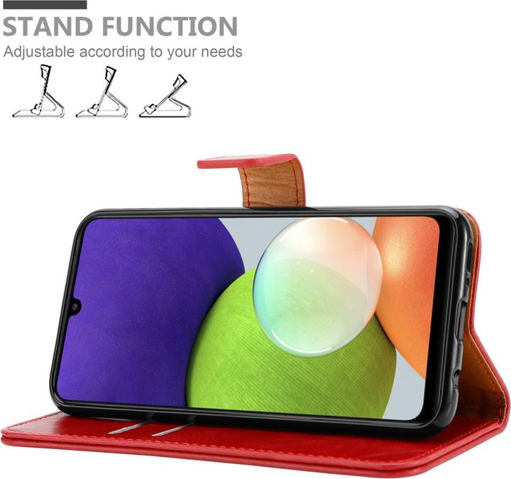 Produktbild Cadorabo Luxury Book Hülle (Samsung Galaxy M22, Samsung Galaxy A22, Samsung Galaxy A32)