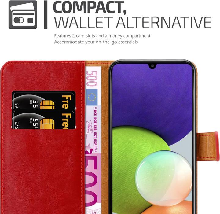 Produktbild Cadorabo Luxury Book Hülle (Samsung Galaxy M22, Samsung Galaxy A22, Samsung Galaxy A32)