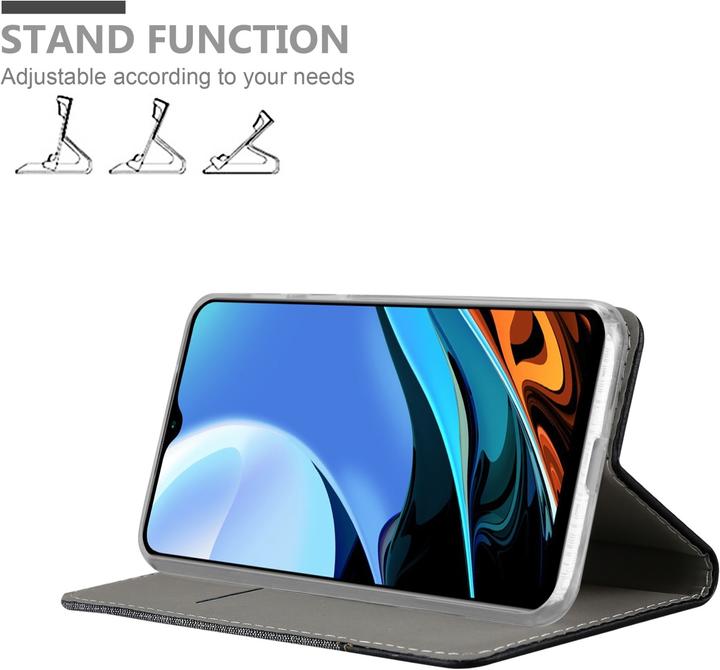 Image du produit Cadorabo Pochette Jeans Book (Xiaomi Poco M3, Xiaomi Redmi 9T)