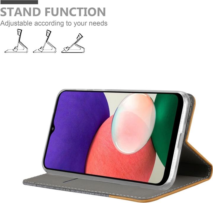 Produktbild Cadorabo Jeans Book Hülle (Samsung Galaxy A22 5G)