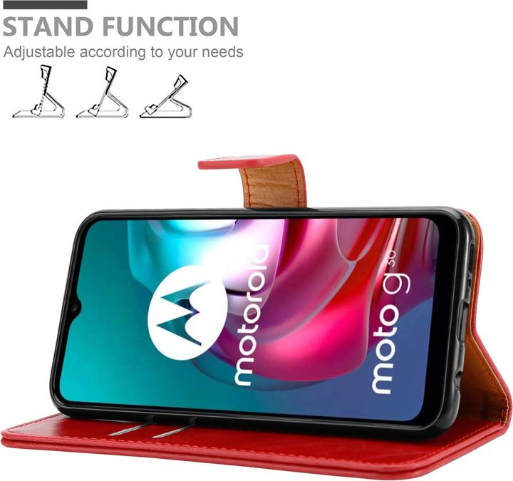 Productafbeelding Cadorabo Luxe Boekomslag (Motorola Moto G10, Motorola Moto G30)