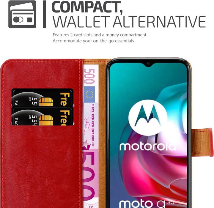 Productafbeelding Cadorabo Luxe Boekomslag (Motorola Moto G10, Motorola Moto G30)