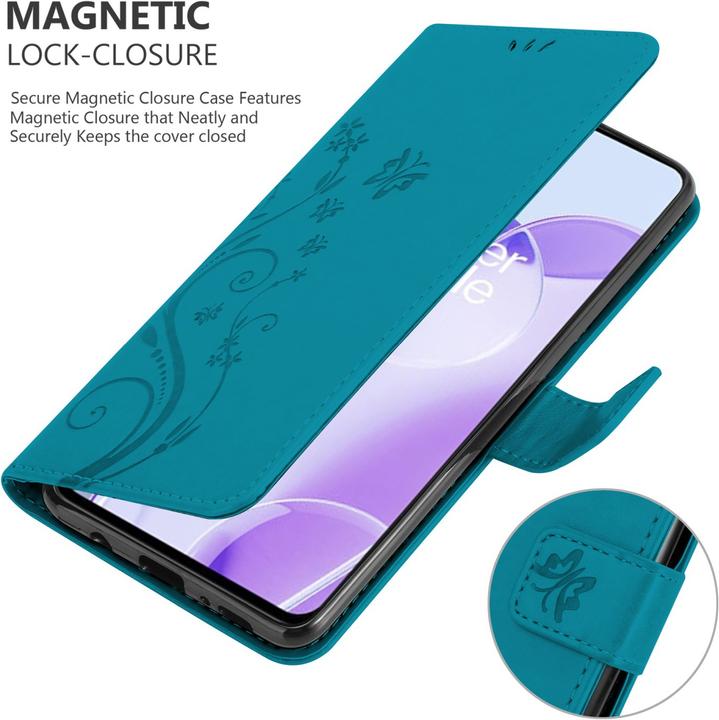 Image du produit Cadorabo Pochette Flower Book (OnePlus 9RT 5G)