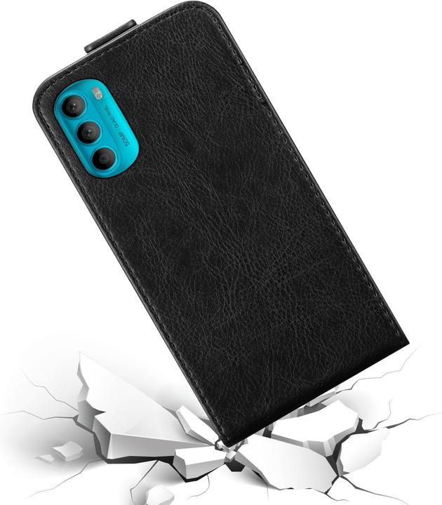 Actual product image Cadorabo Flip like Invis cover (Motorola Moto G71 5G)