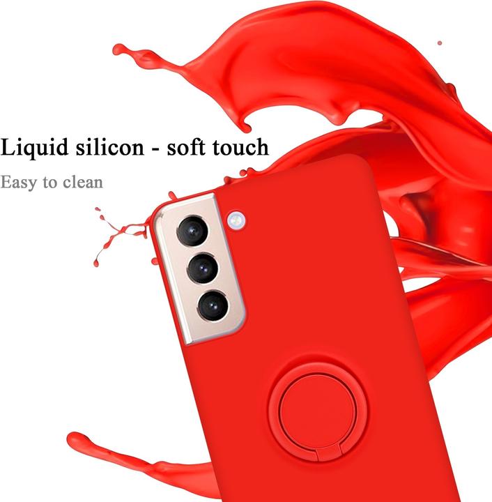 Actual product image Cadorabo TPU Liquid Ring Silicone Case Cover (Samsung Galaxy S22+)