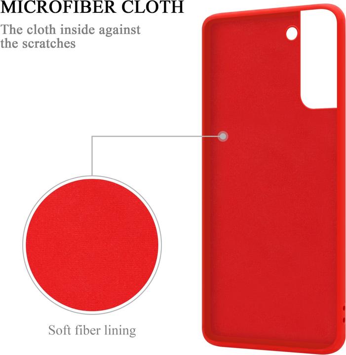 Actual product image Cadorabo TPU Liquid Ring Silicone Case Cover (Samsung Galaxy S22+)