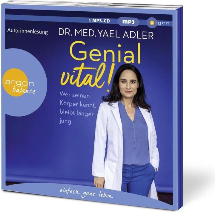 Produktbild Genial vital! (Yael Adler, Deutsch)