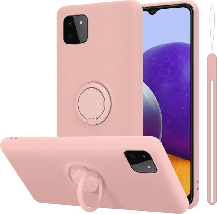 Image du produit Cadorabo TPU Liquid Ring Silicone Case Cover (Samsung Galaxy A22 5G)