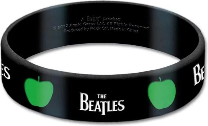 The Beatles Gummi Armband Apfel (100% synthetisches Material)