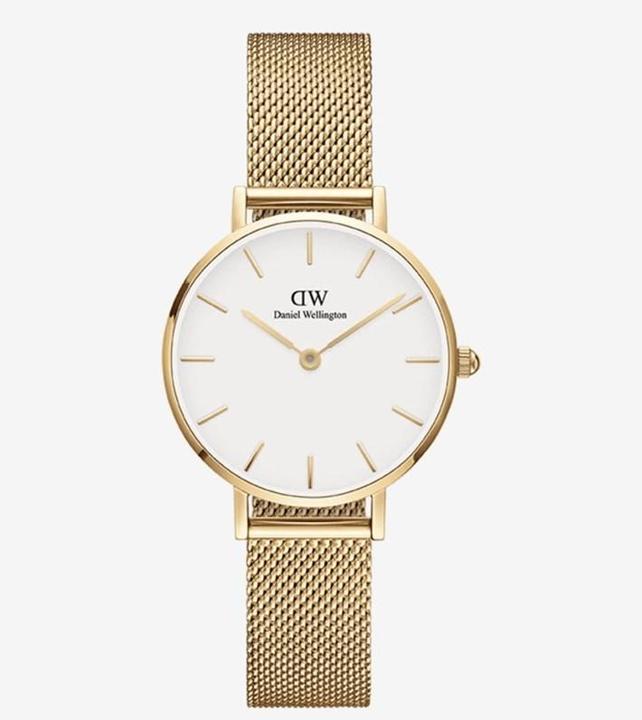 Image du produit Daniel Wellington Classic Petite Evergold blanche (32 mm) (Montre avec pierre précieuse, 32 mm)