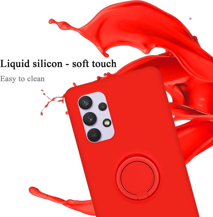 Actual product image Cadorabo TPU Liquid Ring Silicone Case Cover (Samsung Galaxy A33 5G)