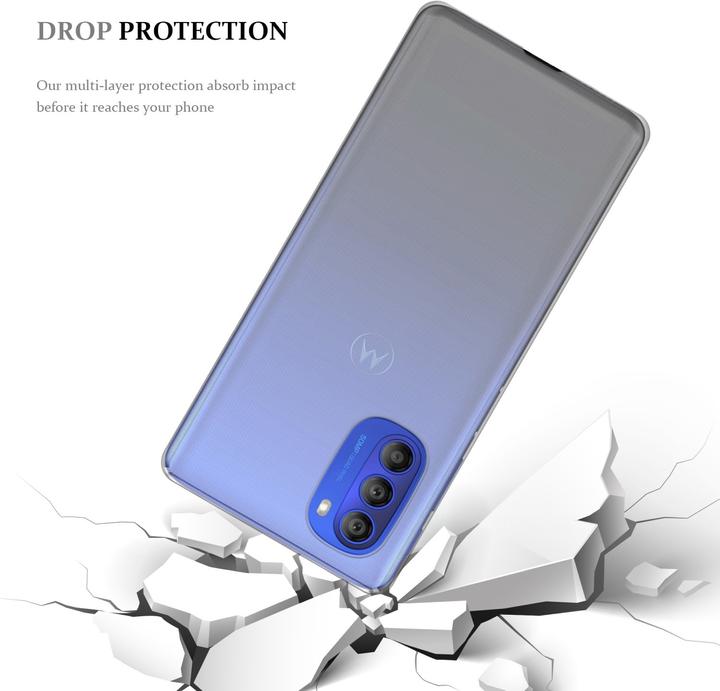 Immagine prodotto Cadorabo Copertura AIR ultra sottile in TPU (Motorola Moto G51 5G)