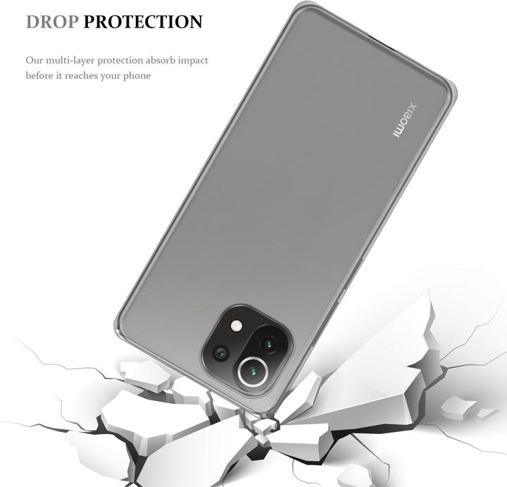 Image du produit Cadorabo TPU Ultra Slim AIR Coque (Xiaomi Mi 11 Lite, Xiaomi Mi 11 Lite 5G, Xiaomi Mi 11 Lite 5G NE)