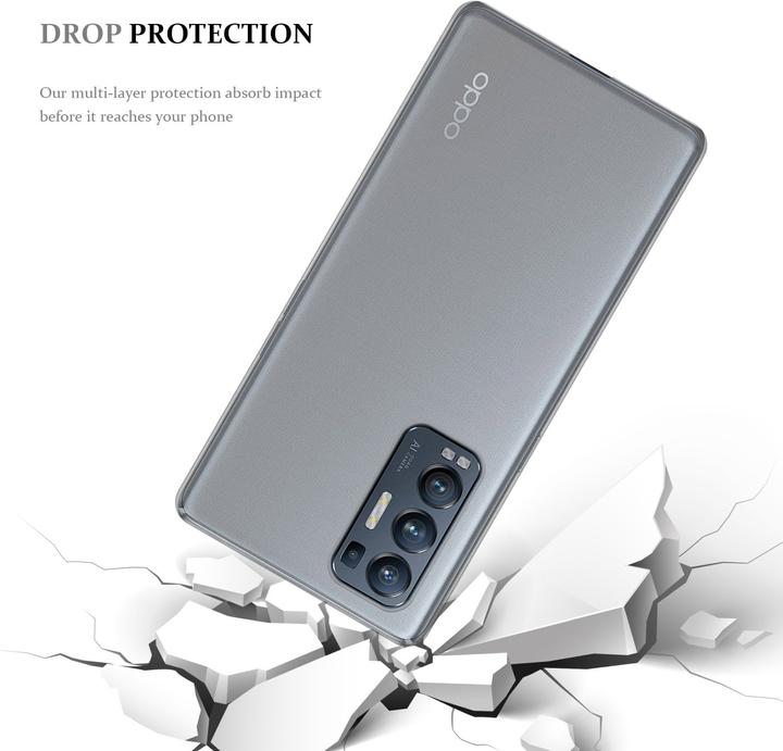 Productafbeelding Cadorabo TPU Ultra Slanke AIR Cover (Oppo Find X3 Neo)