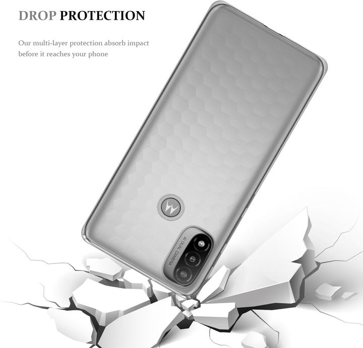 Actual product image Cadorabo TPU Ultra Slim AIR cover (Motorola E30, Motorola Moto E20, Motorola Moto E40)