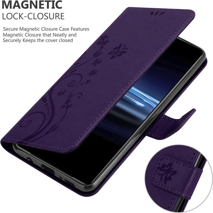 Image du produit Cadorabo Pochette Flower Book (Sony Xperia Pro-I)