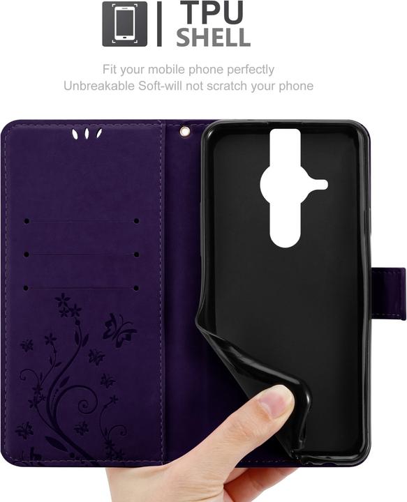 Image du produit Cadorabo Pochette Flower Book (Sony Xperia Pro-I)