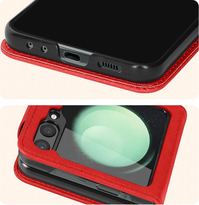 Actual product image Avizar Chesterfield Series (Samsung Galaxy Z Flip5)