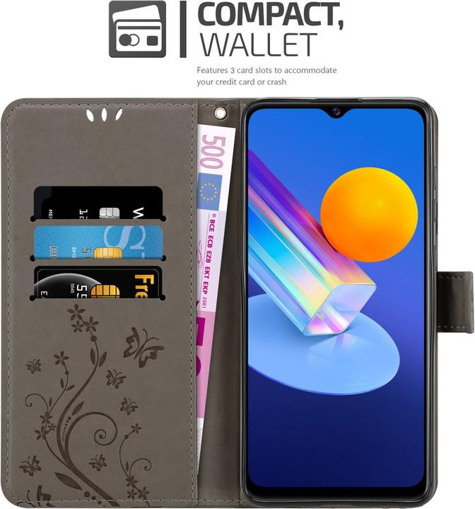 Image du produit Cadorabo Pochette Flower Book (Vivo Y72 5G, Vivo Y52s 5G)