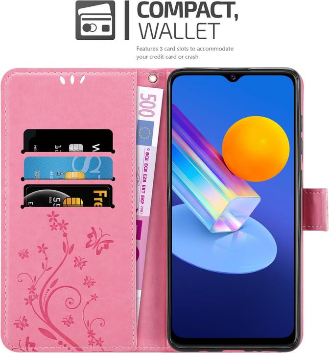 Produktbild Cadorabo Flower Book Hülle (Vivo Y72 5G, Vivo Y52s 5G)