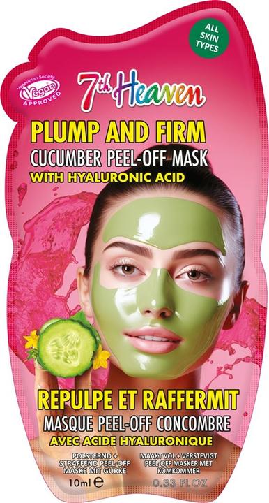 Immagine prodotto 7th Heaven Cucumber Peel Off Face Mask with Hyaluronic Acid - Plump and Firm (10 ml)