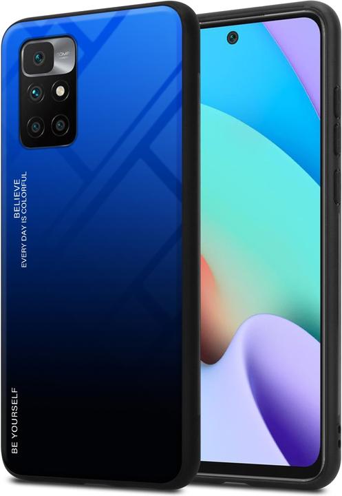 Actual product image Cadorabo TPU 2 colors glass envelope (Xiaomi Redmi 10, Xiaomi Redmi Note 11)