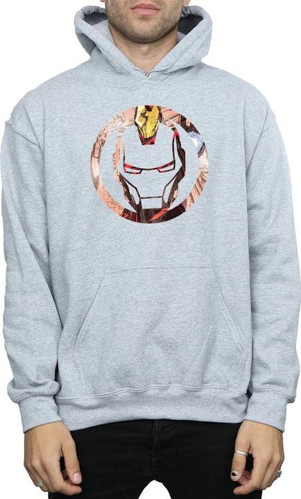 Produktbild Iron Man Montage Symbol Kapuzenpullover (S)