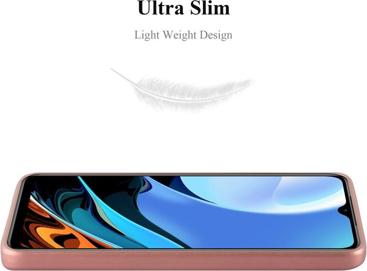 Actual product image Cadorabo TPU Matt Metallic Sleeve (Xiaomi Redmi 9T)