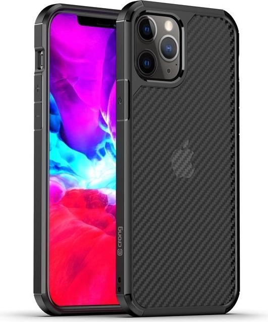 Image du produit Crong Hybrid Carbon - étui pour iPhone 12 Pro Max noir (Apple iPhone 12 Pro Max)