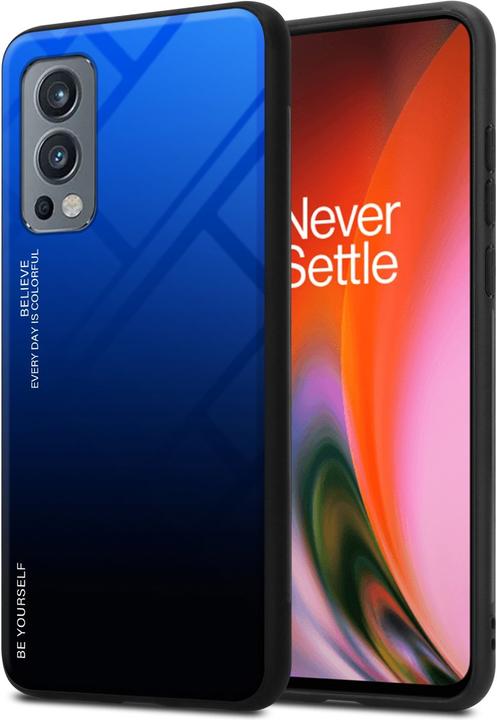 Image du produit Cadorabo TPU 2 couleurs Housse en verre (OnePlus Nord 2 5G)