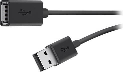 Produktbild Belkin USB-Verlängerungskabel (1.80 m, USB 2.0, 2.50 W)