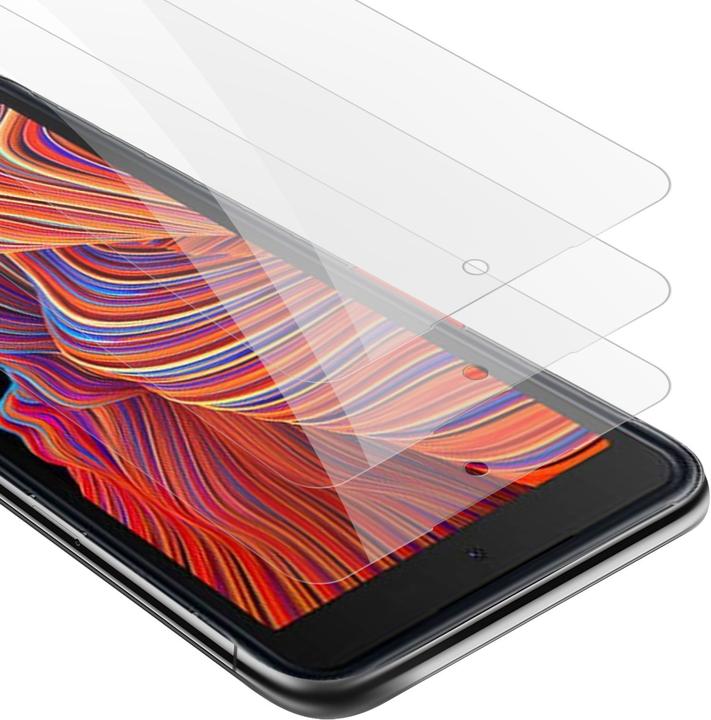 Actual product image Cadorabo Display protection glass (3 Piece, Samsung Galaxy Xcover 5)