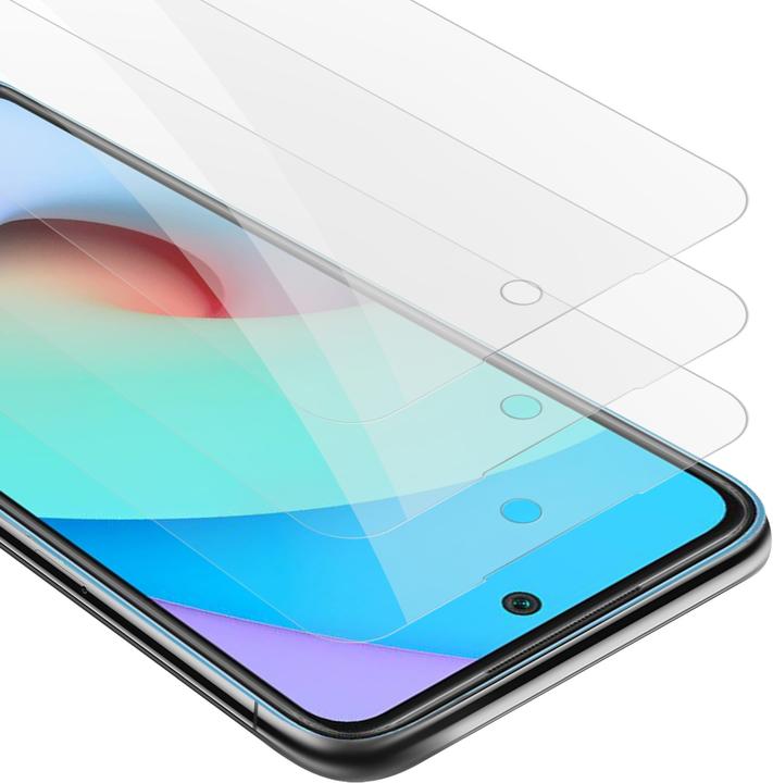 Immagine prodotto Cadorabo Vetro di protezione del display (3 Pezzo/i, Xiaomi Redmi 10, Xiaomi Redmi Note 11)