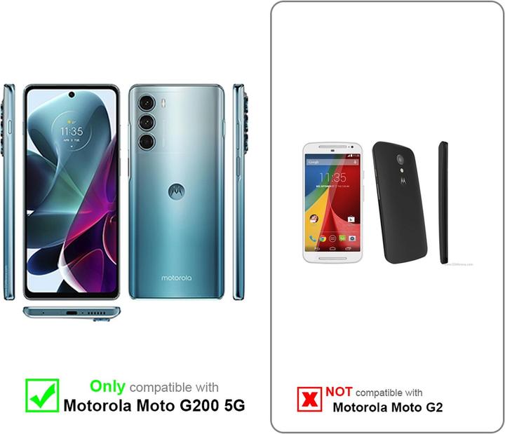 Image du produit Cadorabo Verre de protection d'écran (3 pièce(s), Motorola Moto G200 5G)