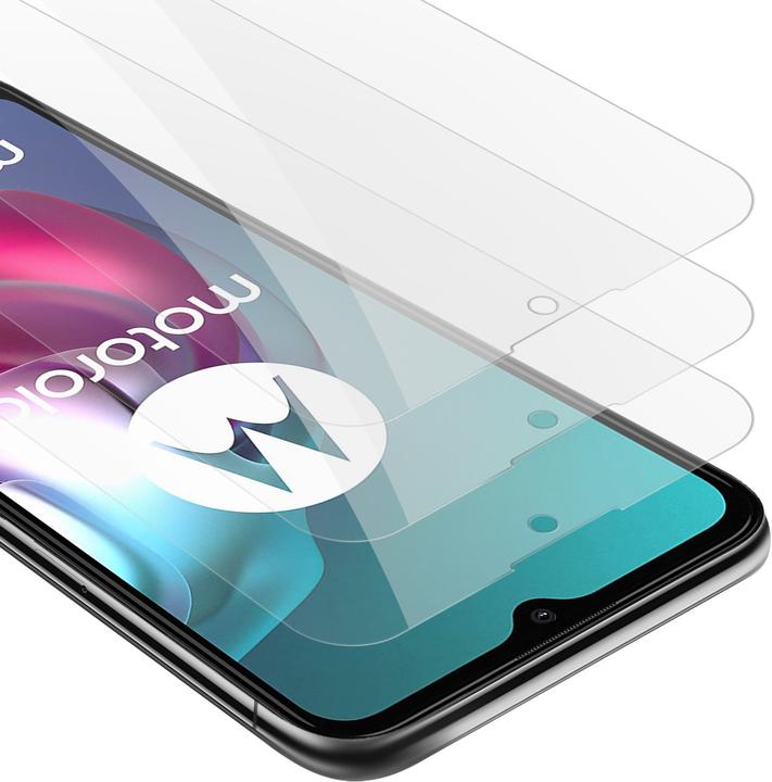 Actual product image Cadorabo Display protection glass (3 Piece, Motorola Moto G30, Motorola Moto G10)