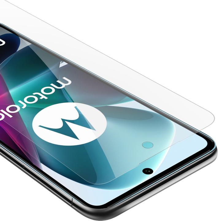 Actual product image Cadorabo Tempered protective glass (1 Piece, Motorola Moto G200 5G)
