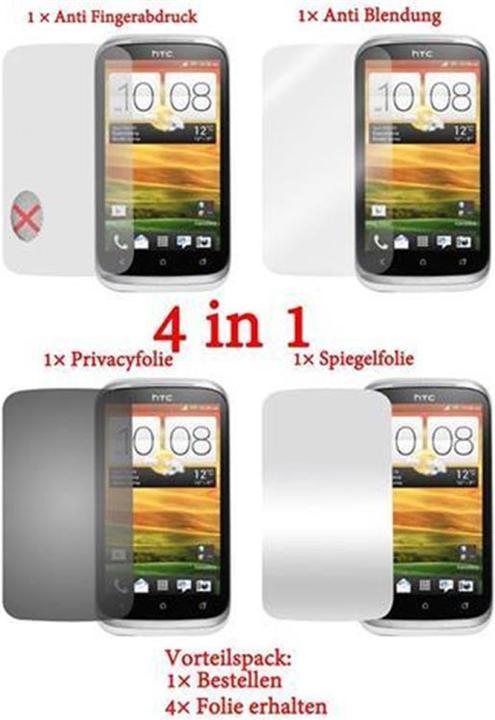 Immagine prodotto Cadorabo 4x pellicola protettiva (1 Pezzo/i, HTC Desiderio X)