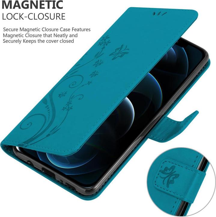 Image du produit Cadorabo Pochette Flower Book (Apple iPhone 13)