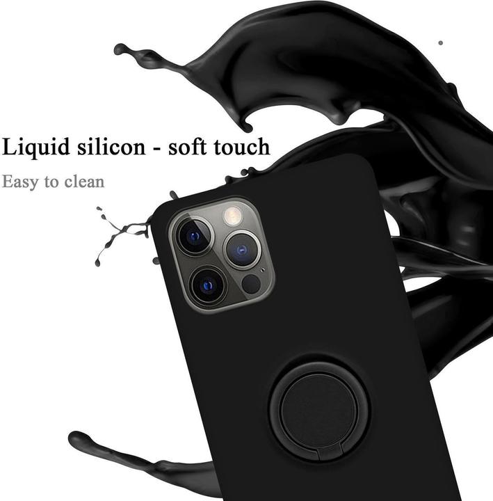 Image du produit Cadorabo TPU Liquid Ring Silicone Case Cover (Apple iPhone 12 Pro Max)