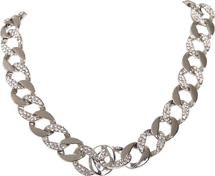 Produktbild Urban Classics Basic Diamond Necklace And Bracelet Set (100% Zink)