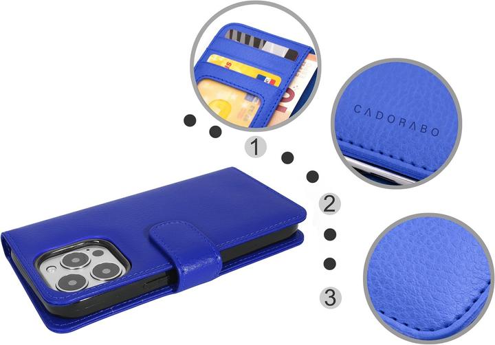 Produktbild Cadorabo 3 Kartenfächer Hülle (Apple iPhone 13 Pro)