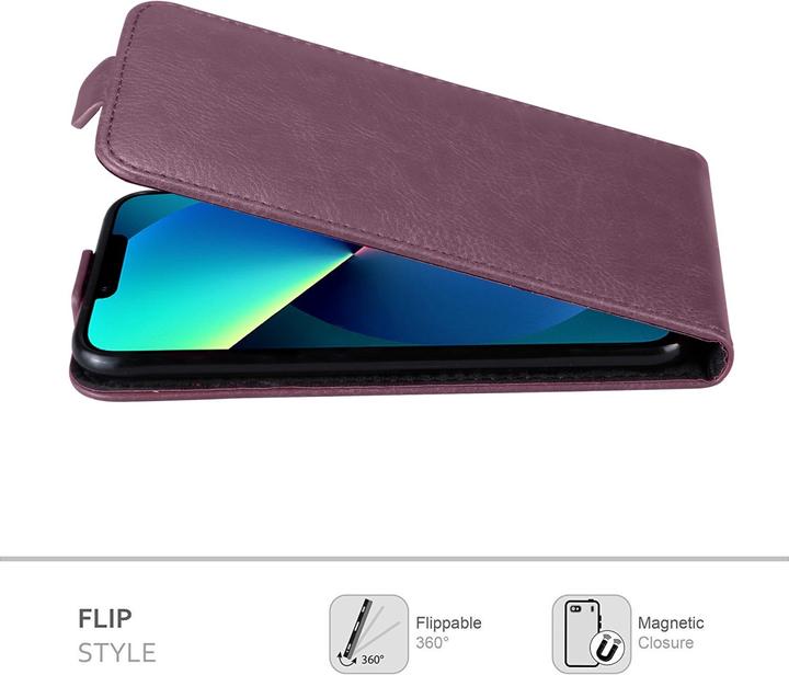 Actual product image Cadorabo Flip Smooth Sleeve (Apple iPhone 13 Pro)