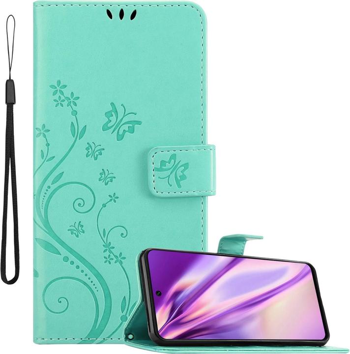 Actual product image Cadorabo Flower Book cover (Huawei P Smart (2021))