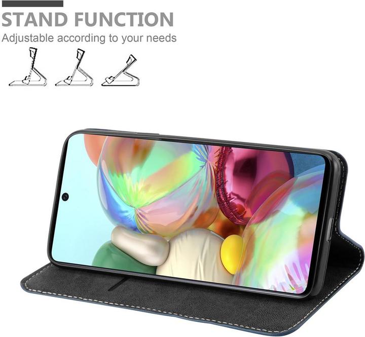 Productafbeelding Cadorabo X-Wallet hoes voor kunstleer pak (Samsung Galaxy A71)